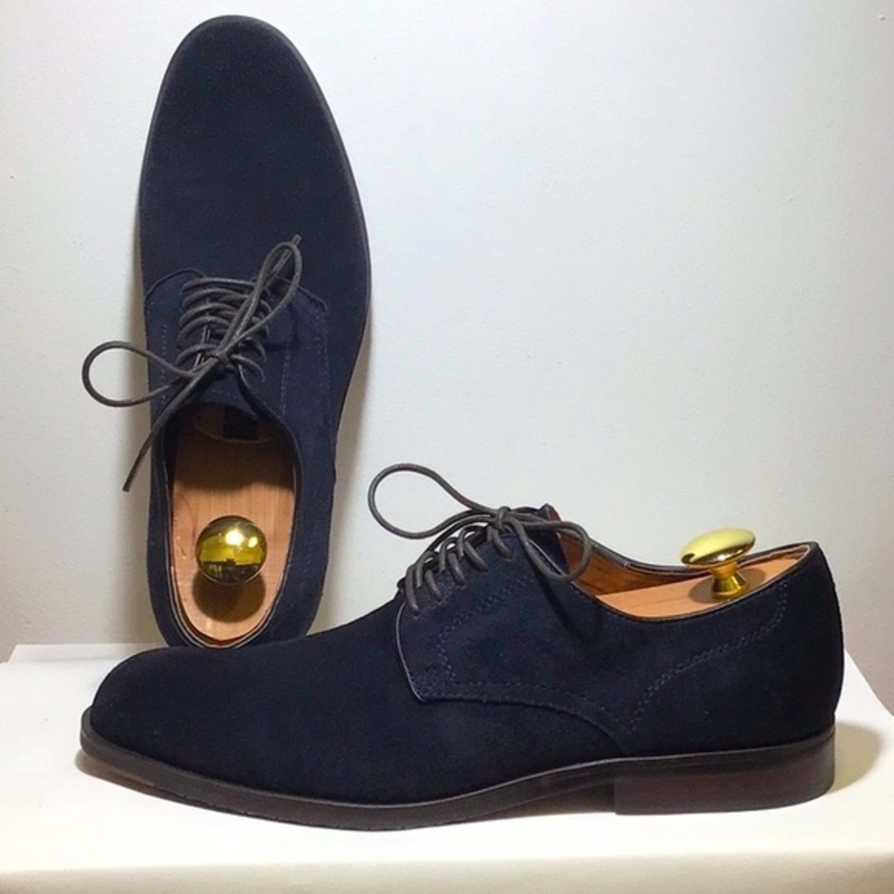 STEVE MADDEN - Navy Suede Derby